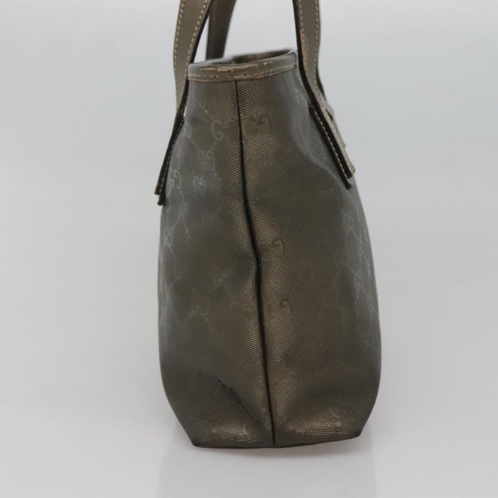 GUCCI GG implementation Tote Bag Khaki 211138 Auth KD120 - Picture 5 of 16